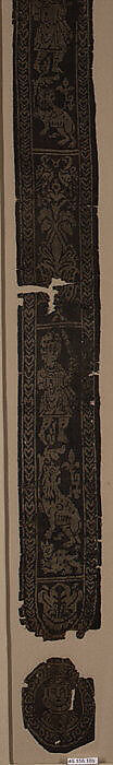 Tunic Bands with Warriors, Silk