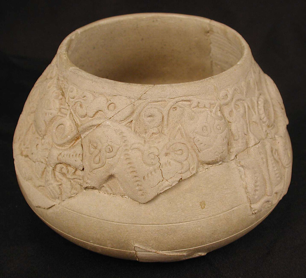 Master Model, Earthenware; gritty white body, unglazed