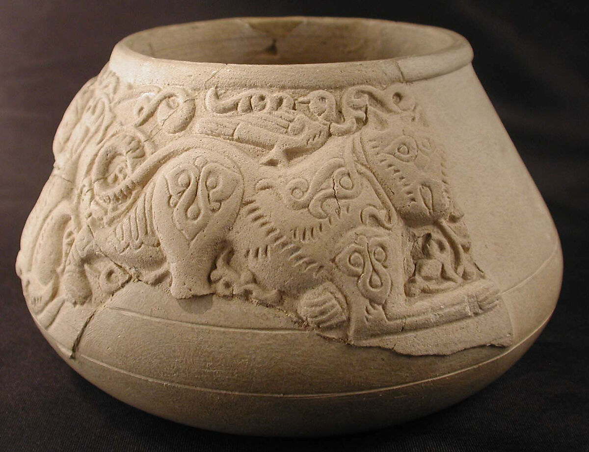Master Model, Earthenware; gritty white body, unglazed
