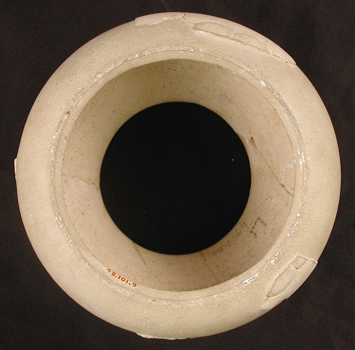 Master Model, Earthenware; gritty white body, unglazed