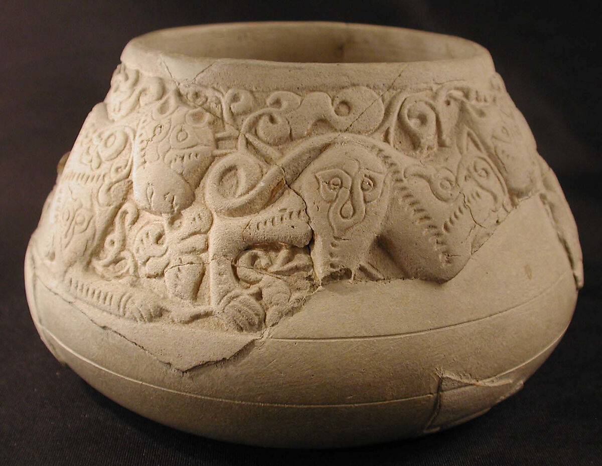Master Model, Earthenware; gritty white body, unglazed