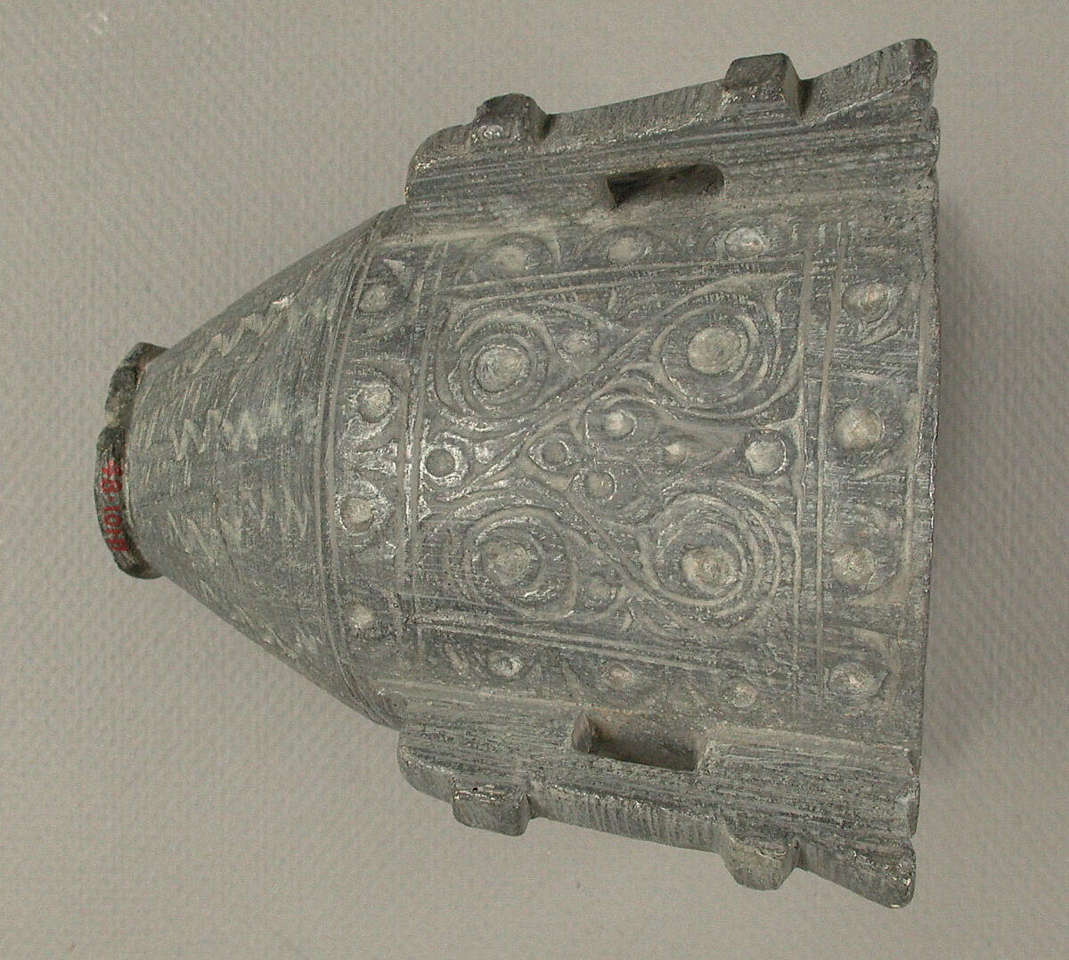 Vase, Stone; carved