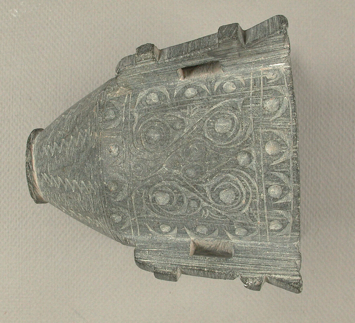 Vase, Stone; carved