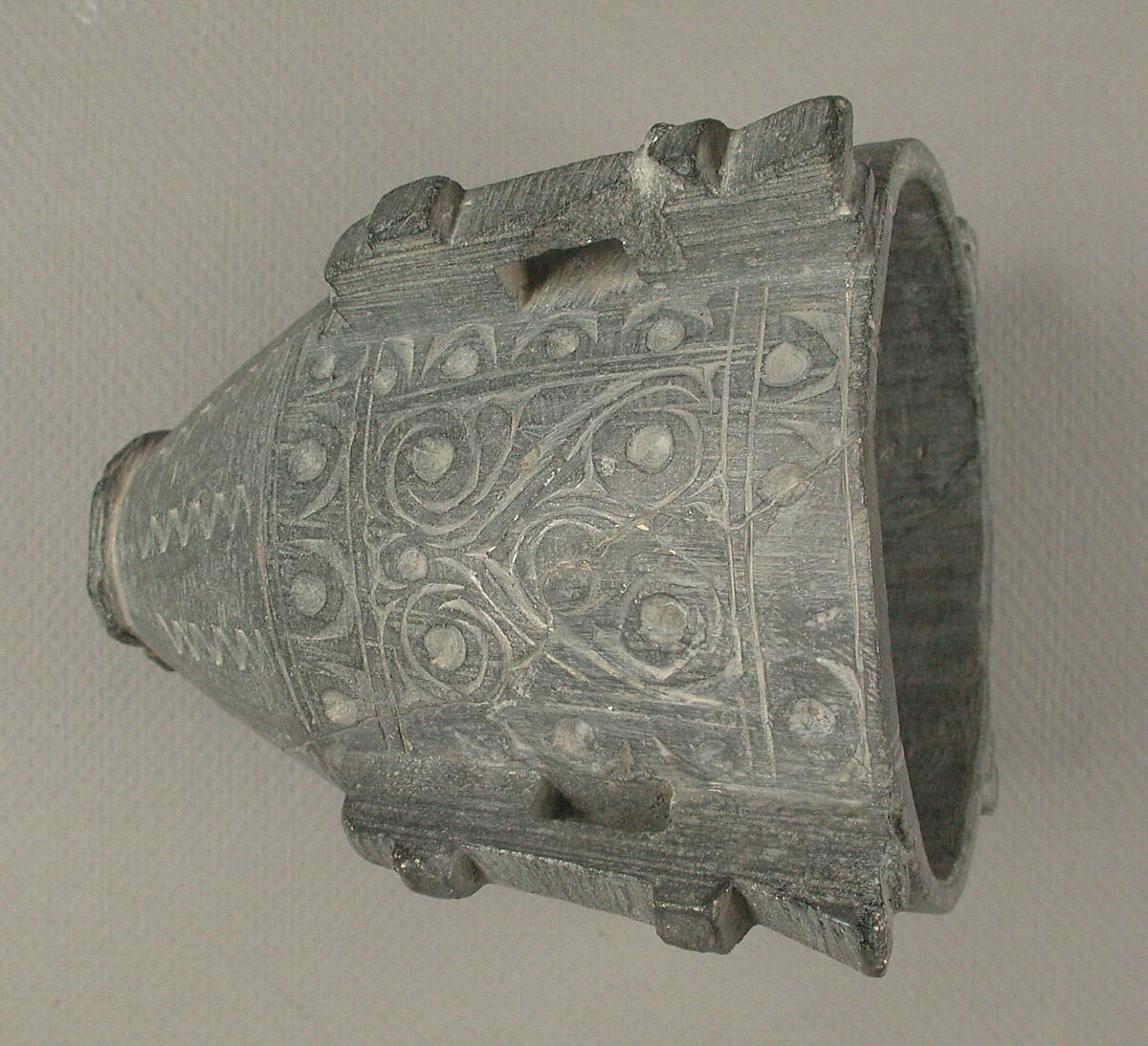 Vase, Stone; carved 