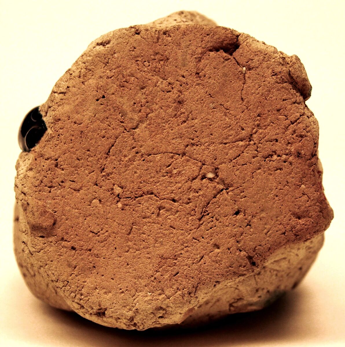 Kiln Stand, Earthenware; red body and yellow surface