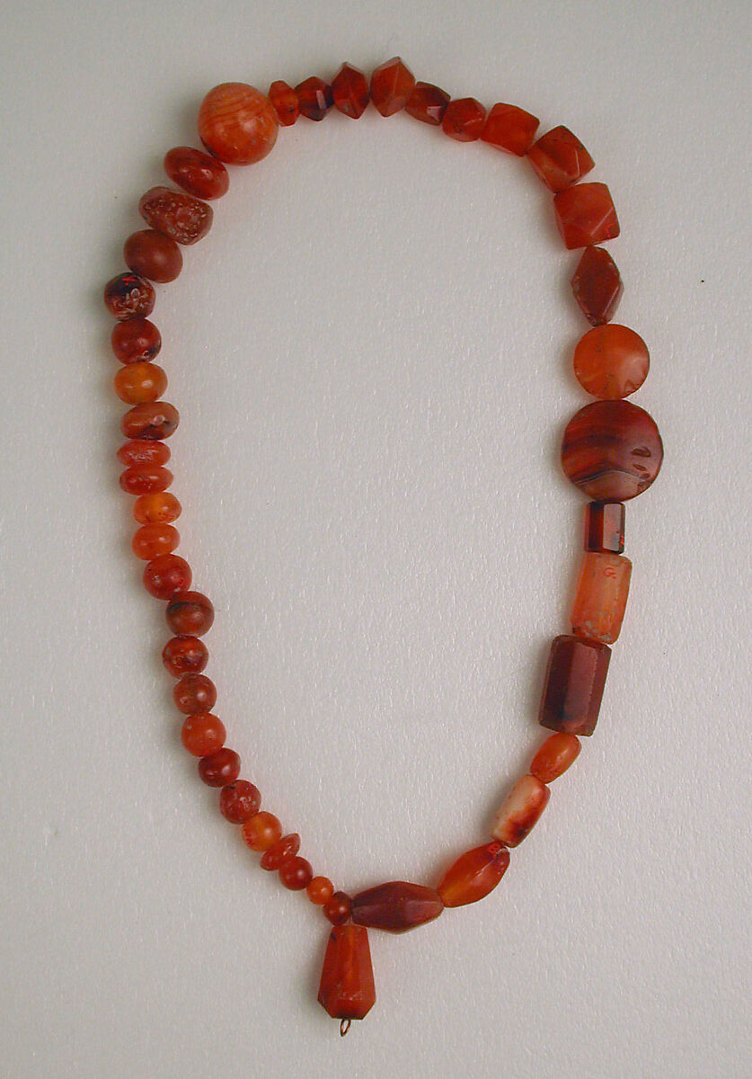 Strand of Beads, Carnelian