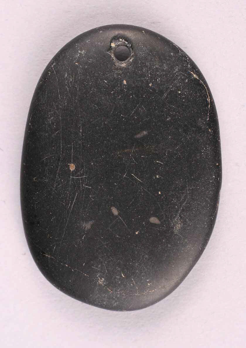 Pendant, Stone; carved 