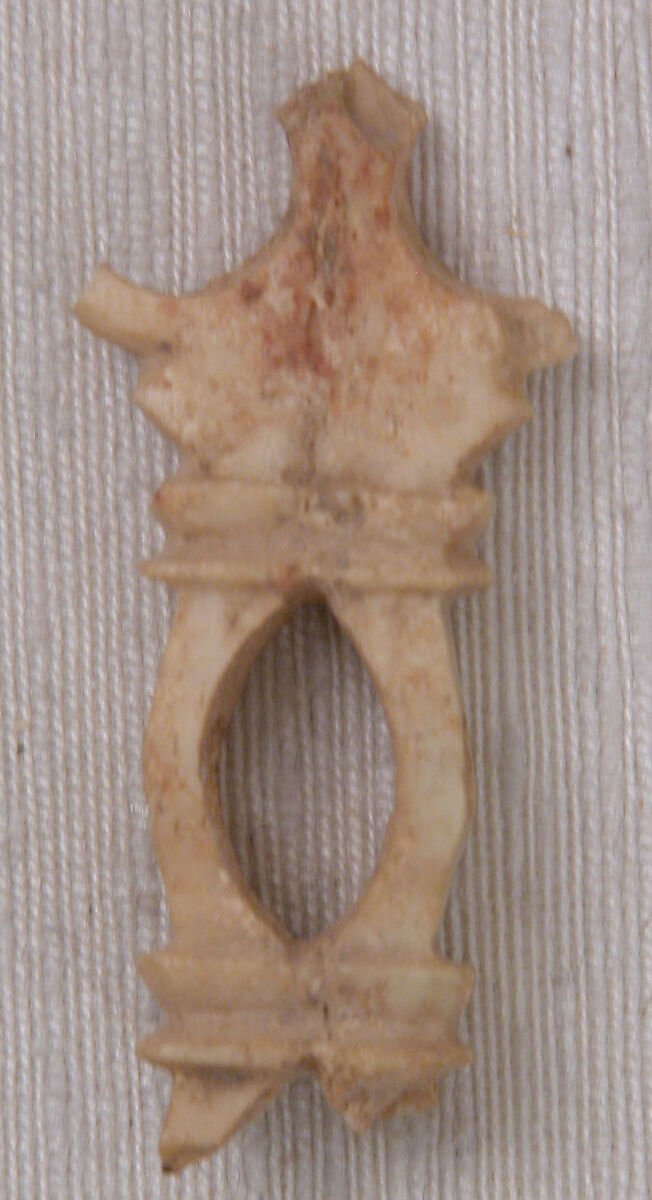 Handle or Ornament or Tool, Bone; carved