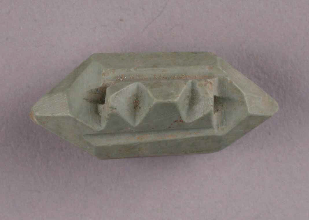 Bead, Stone; carved 