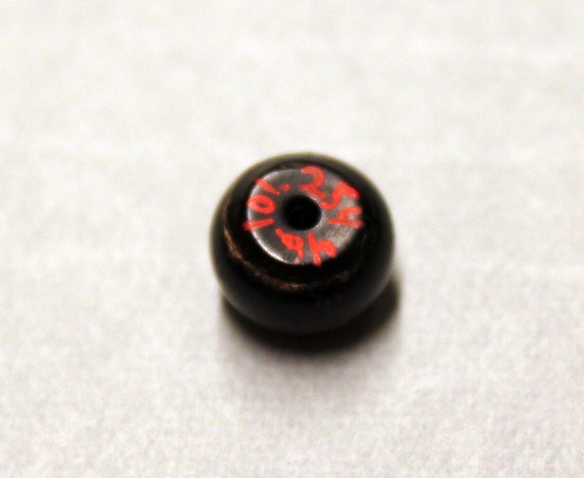 Bead, Stone (?), probably jet