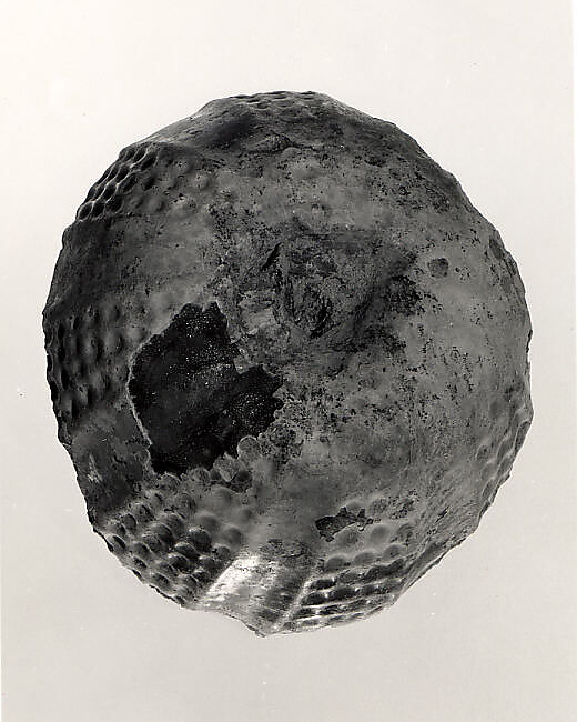 Glass Fragment, Glass, green; mold blown 