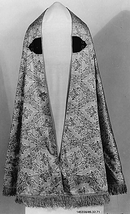 Cope, Silk, metal wrapped thread