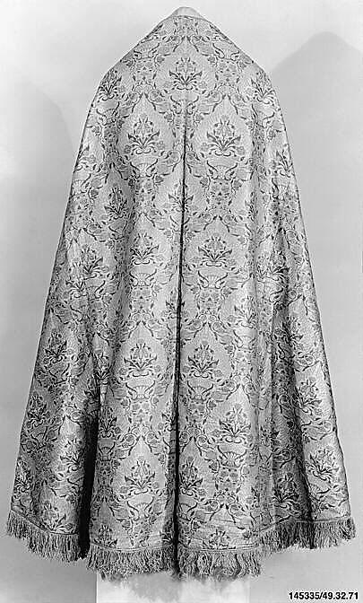 Cope, Silk, metal wrapped thread