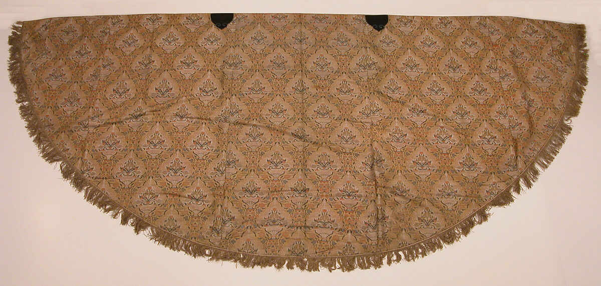 Cope, Silk, metal wrapped thread