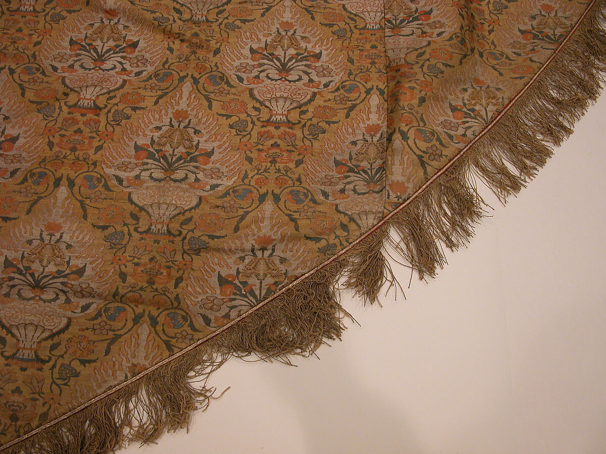 Cope, Silk, metal wrapped thread