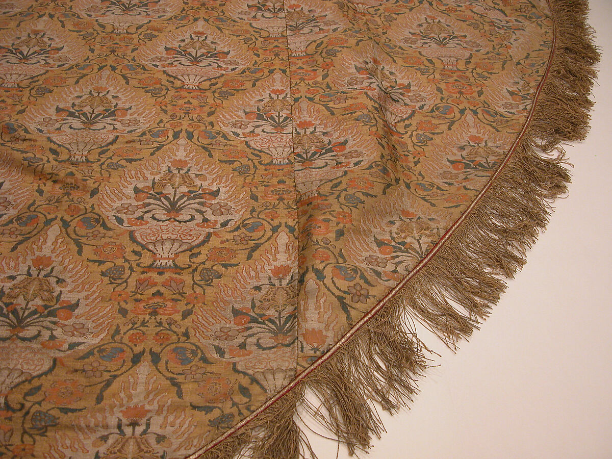 Cope, Silk, metal wrapped thread