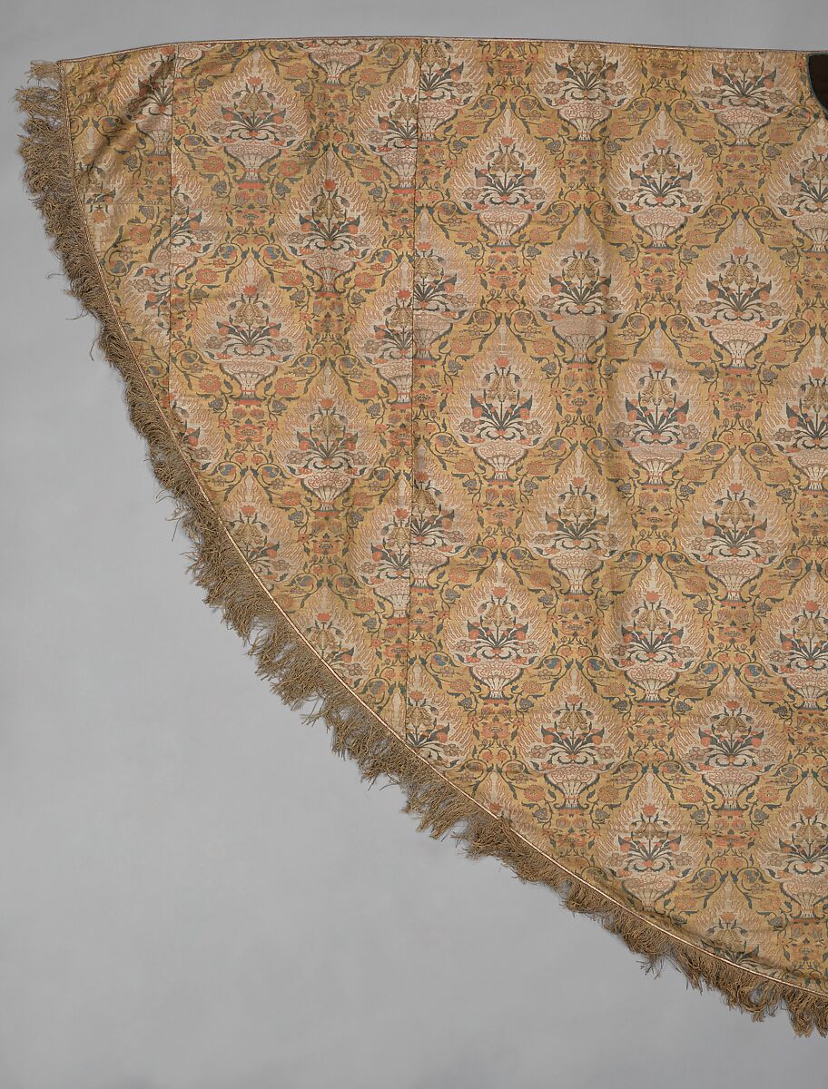 Cope, Silk, metal wrapped thread