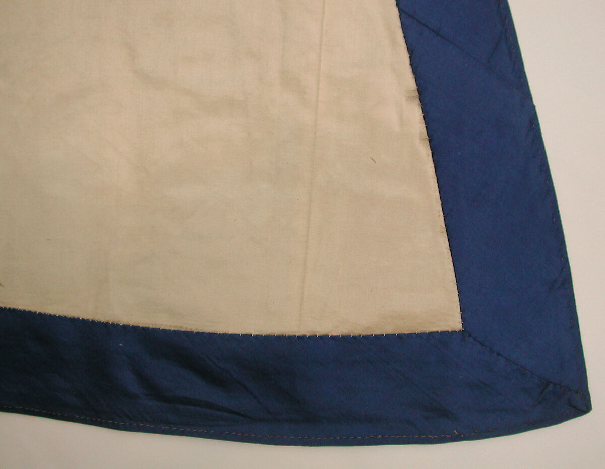 Coat, Silk and gold wrapped thread