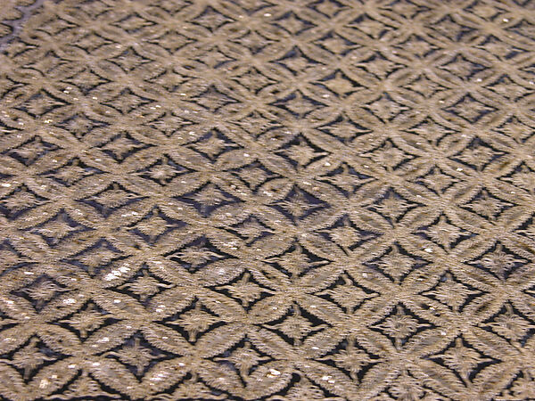 Coat (Chuga), Wool, metal wrapped thread; twill weave, embroidered