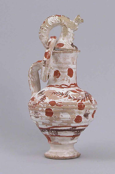 Vase, Terracotta; painted 