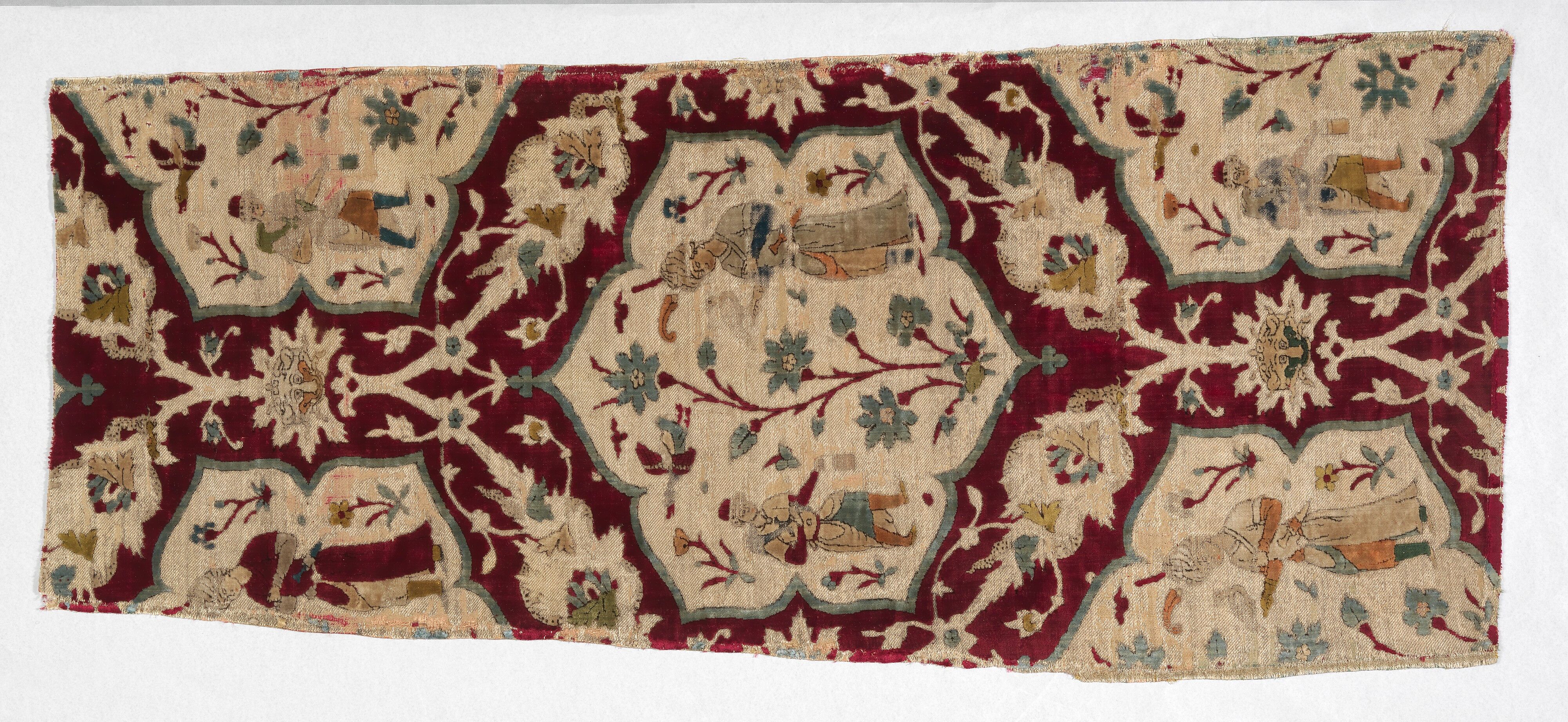 Velvet with Figural Imagery - The Metropolitan Museum of Art