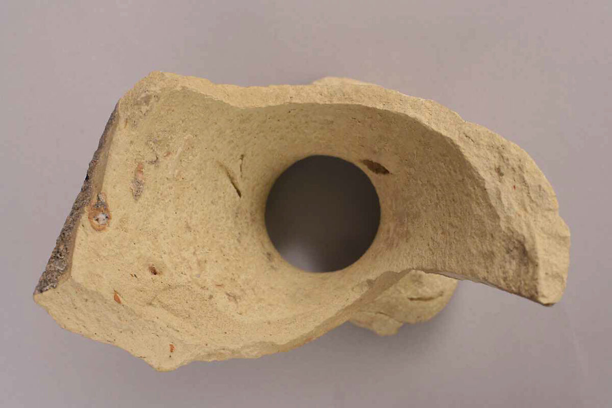 Fragment, Earthenware; unglazed 