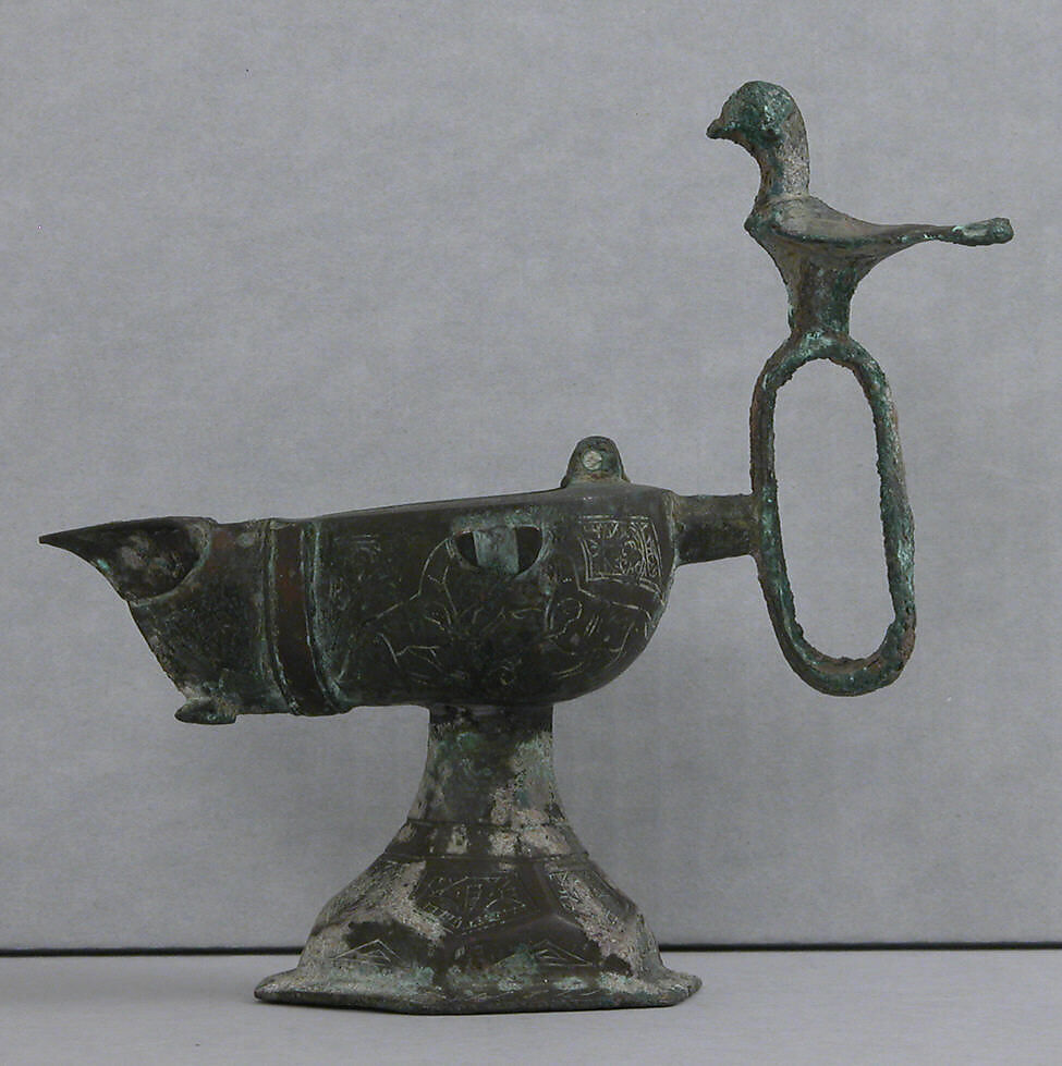 Oil Lamp, Bronze 