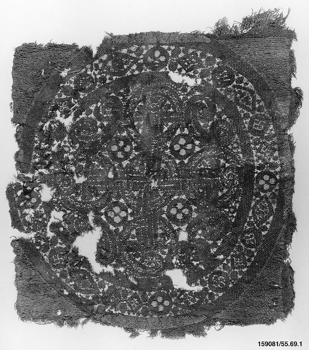 Textile Fragment, Linen, wool