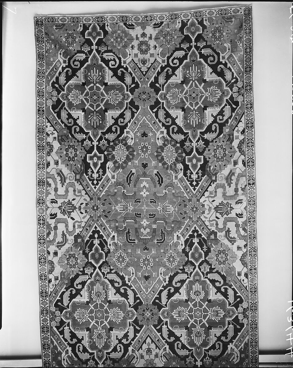 The 'Nigde' Carpet, Cotton (warp and weft), wool (pile); symmetrically knotted pile