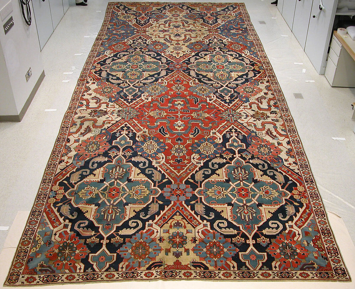 The 'Nigde' Carpet, Cotton (warp and weft), wool (pile); symmetrically knotted pile