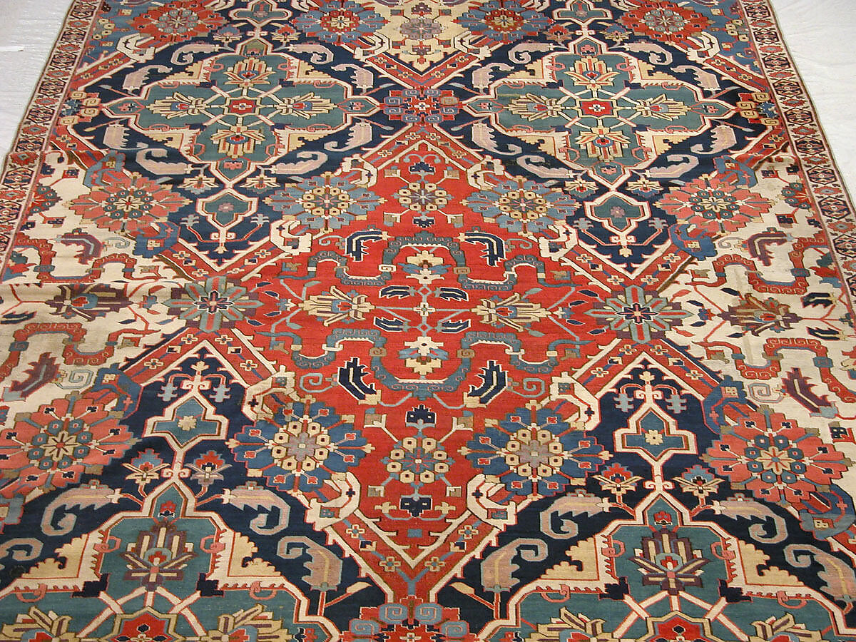The 'Nigde' Carpet, Cotton (warp and weft), wool (pile); symmetrically knotted pile