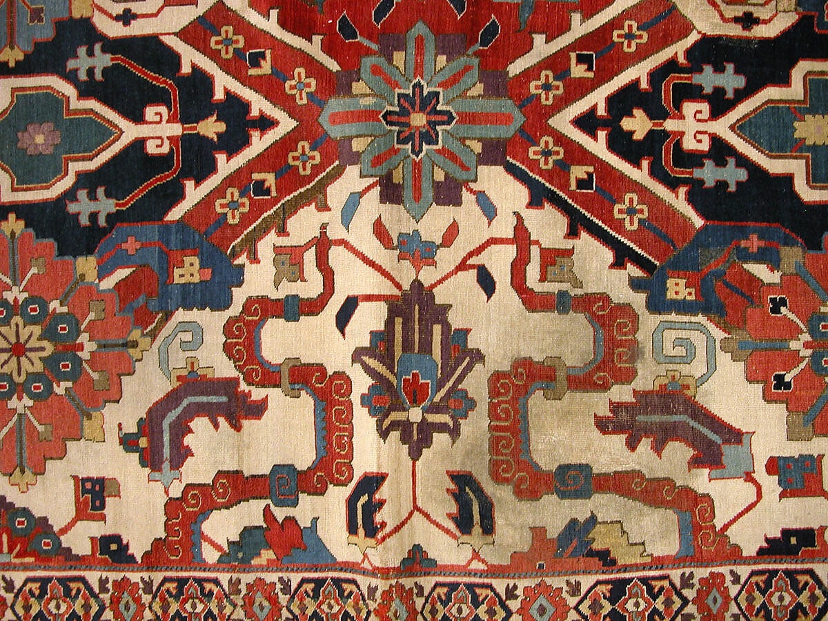 The 'Nigde' Carpet, Cotton (warp and weft), wool (pile); symmetrically knotted pile