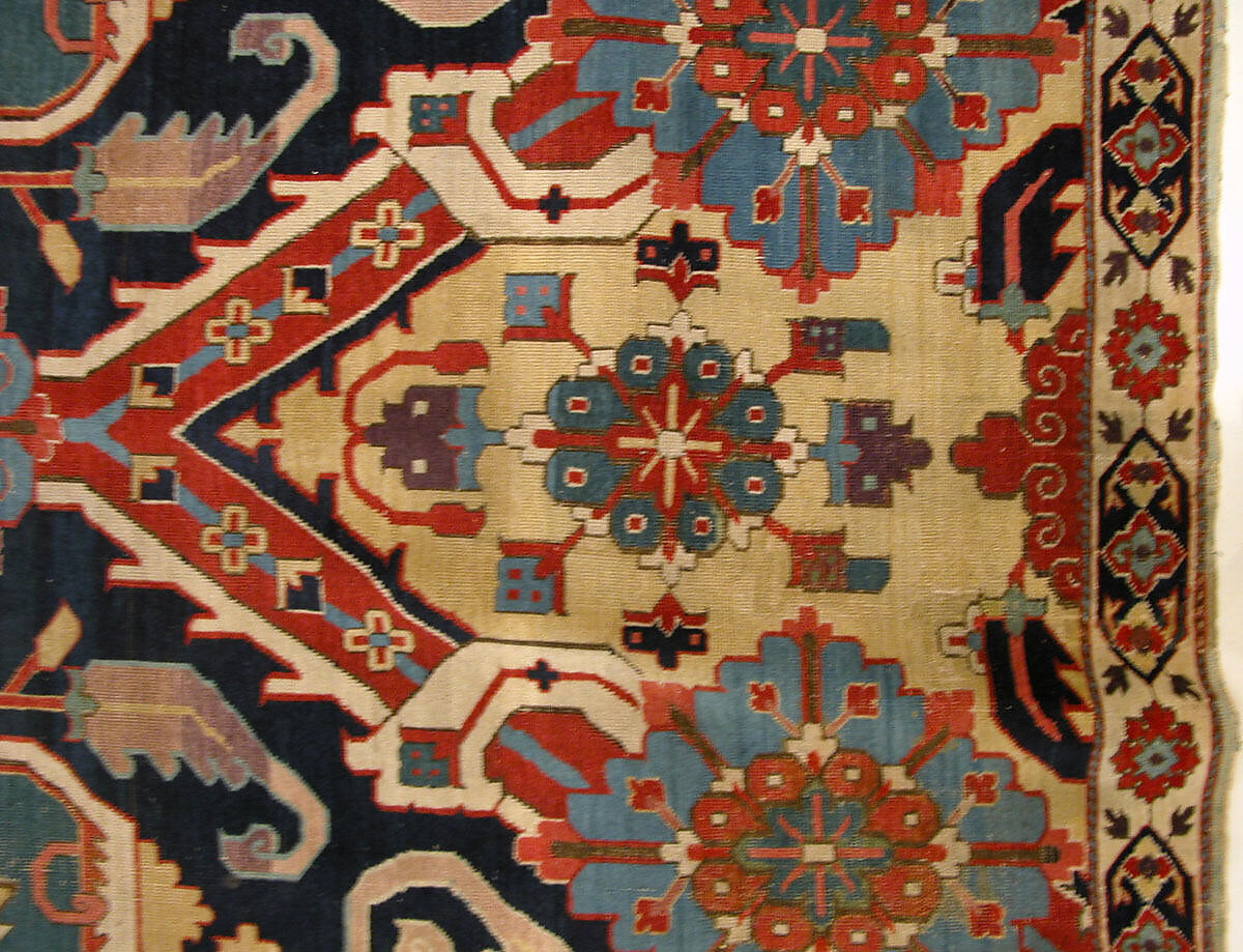 The 'Nigde' Carpet, Cotton (warp and weft), wool (pile); symmetrically knotted pile