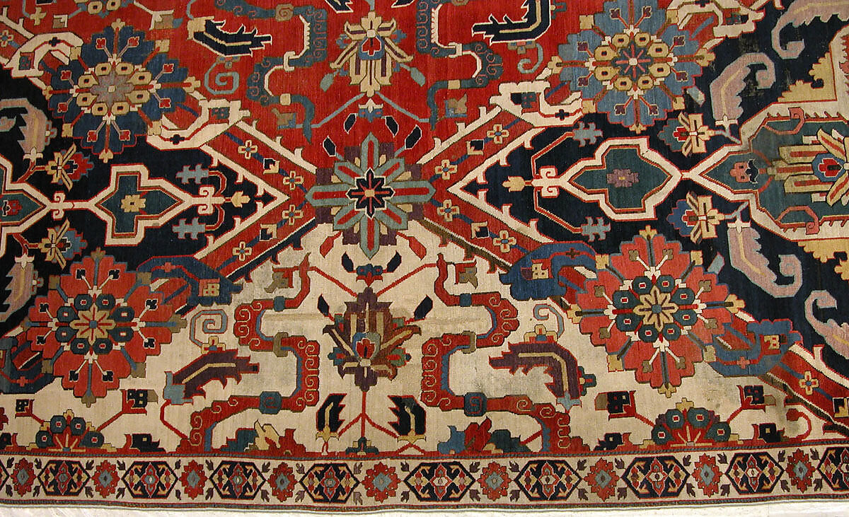 The 'Nigde' Carpet, Cotton (warp and weft), wool (pile); symmetrically knotted pile