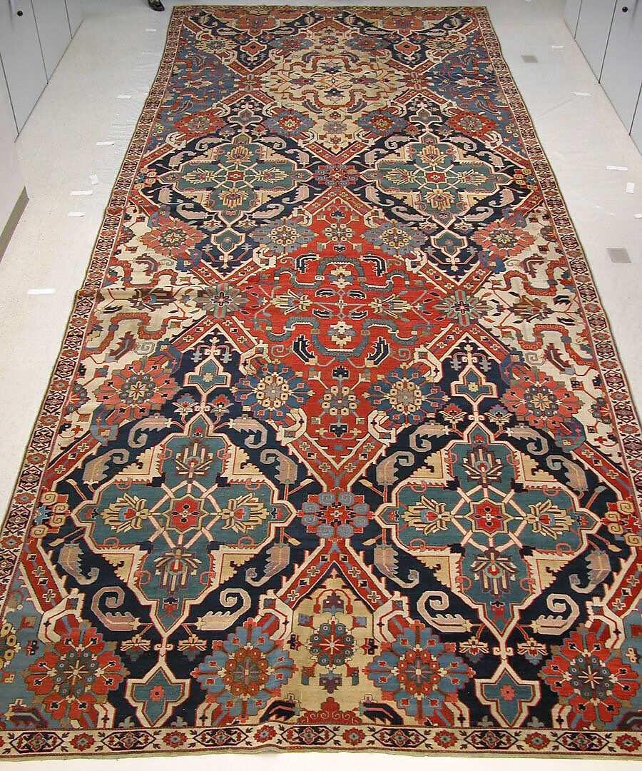 The 'Nigde' Carpet, Cotton (warp and weft), wool (pile); symmetrically knotted pile
