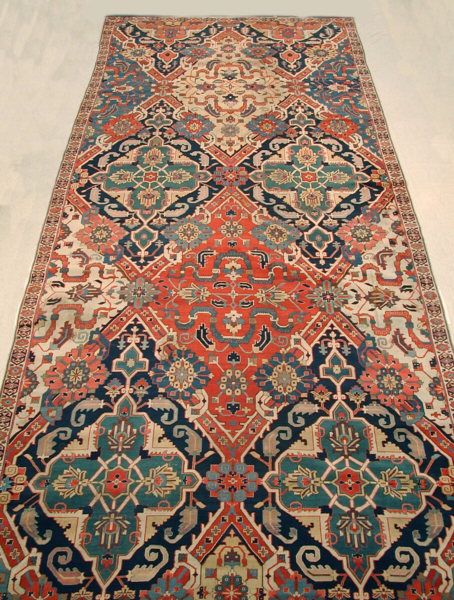 The 'Nigde' Carpet, Cotton (warp and weft), wool (pile); symmetrically knotted pile