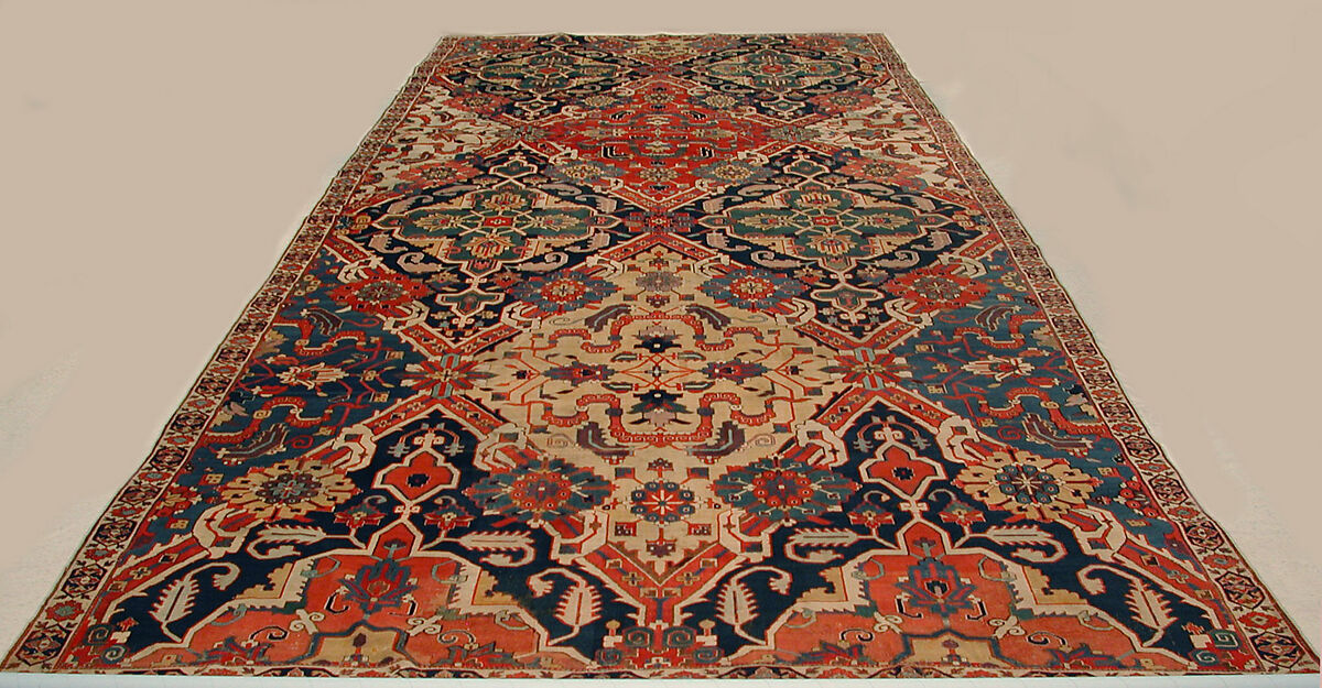 The 'Nigde' Carpet, Cotton (warp and weft), wool (pile); symmetrically knotted pile