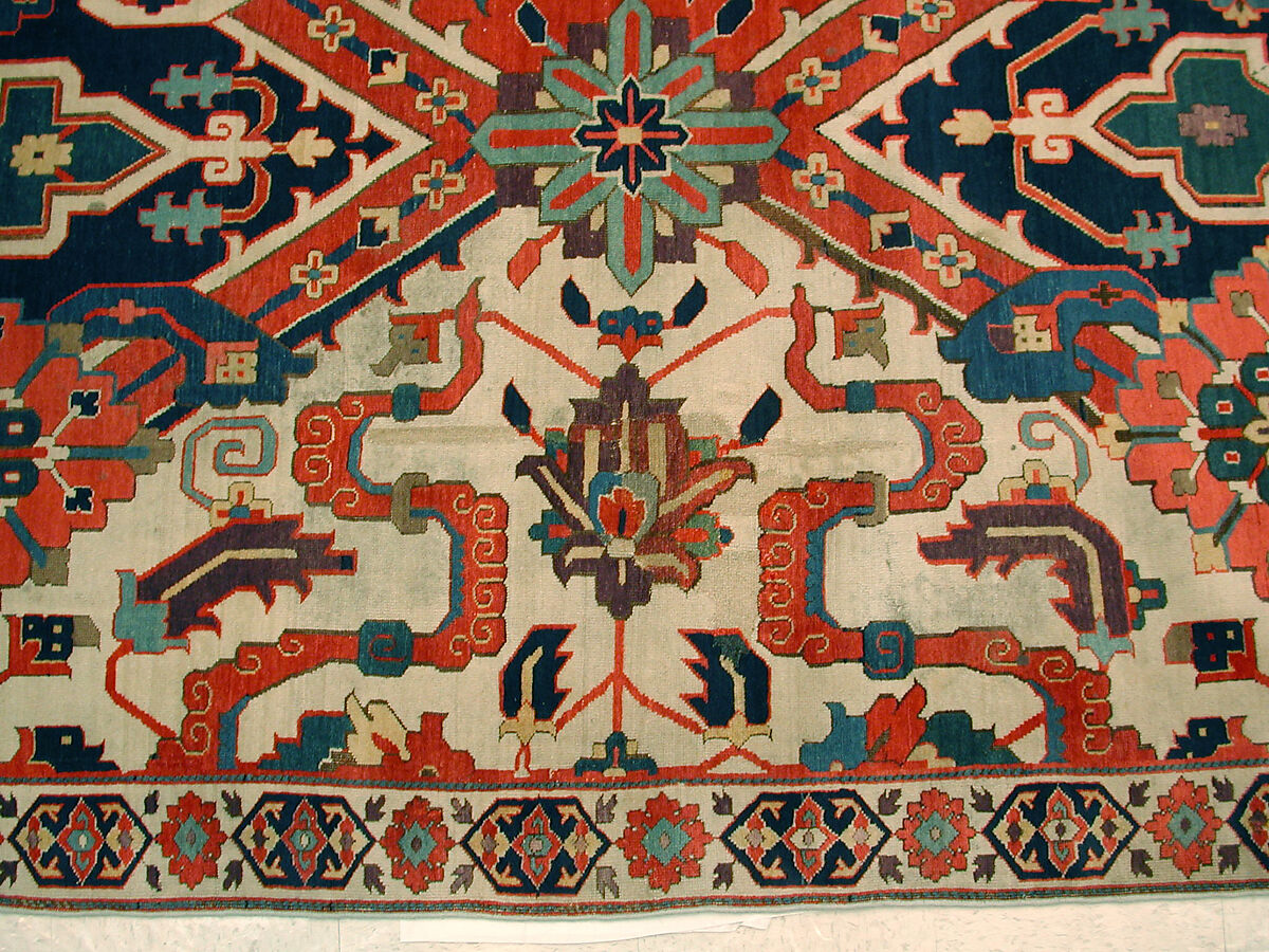 The 'Nigde' Carpet, Cotton (warp and weft), wool (pile); symmetrically knotted pile