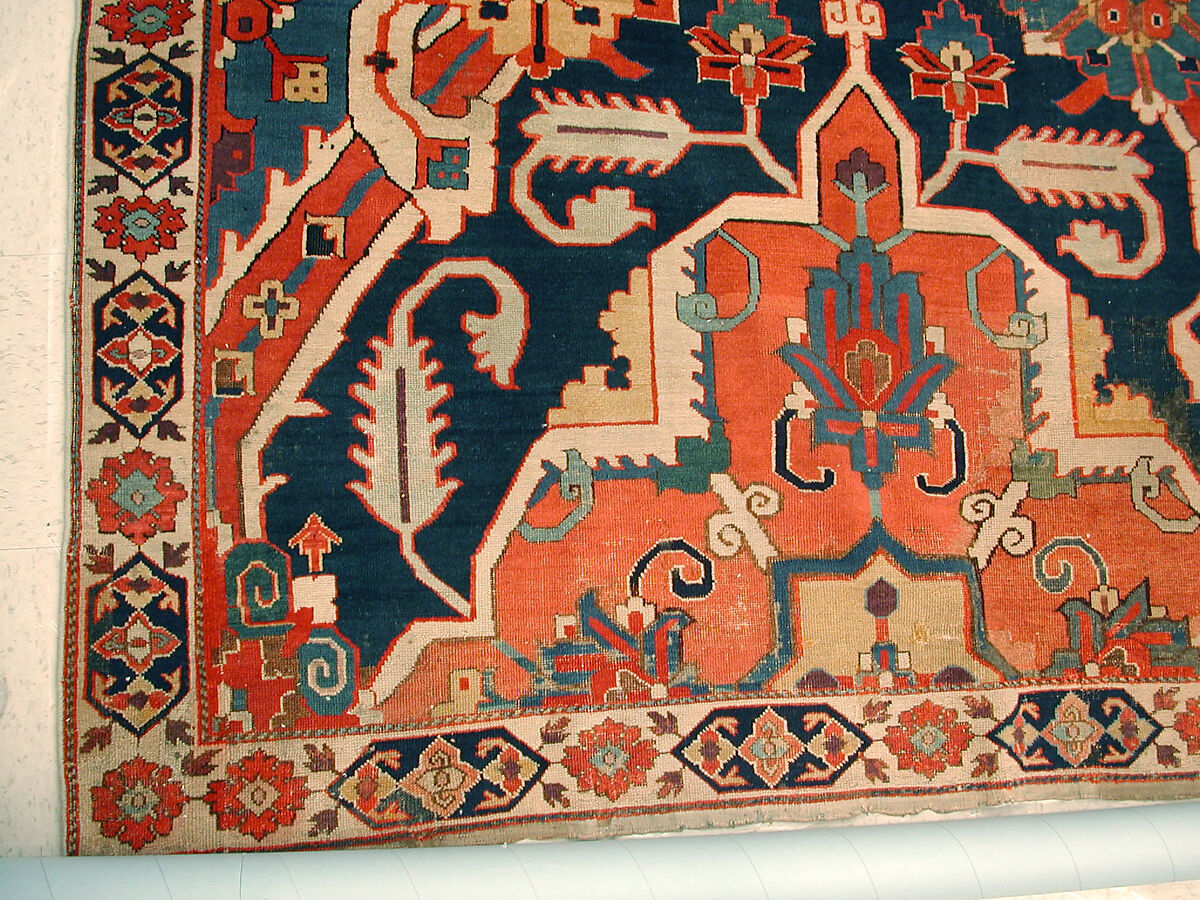 The 'Nigde' Carpet, Cotton (warp and weft), wool (pile); symmetrically knotted pile