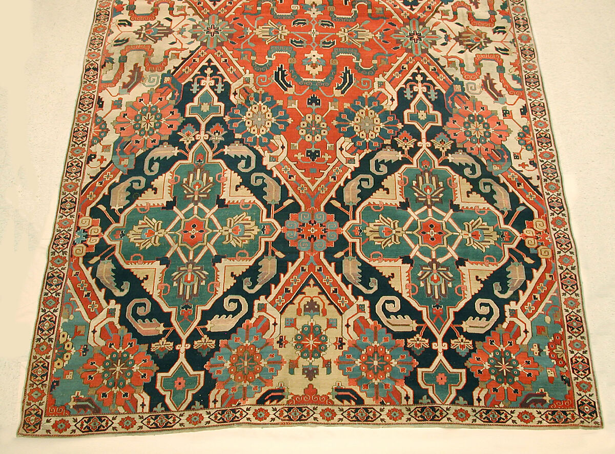 The 'Nigde' Carpet, Cotton (warp and weft), wool (pile); symmetrically knotted pile