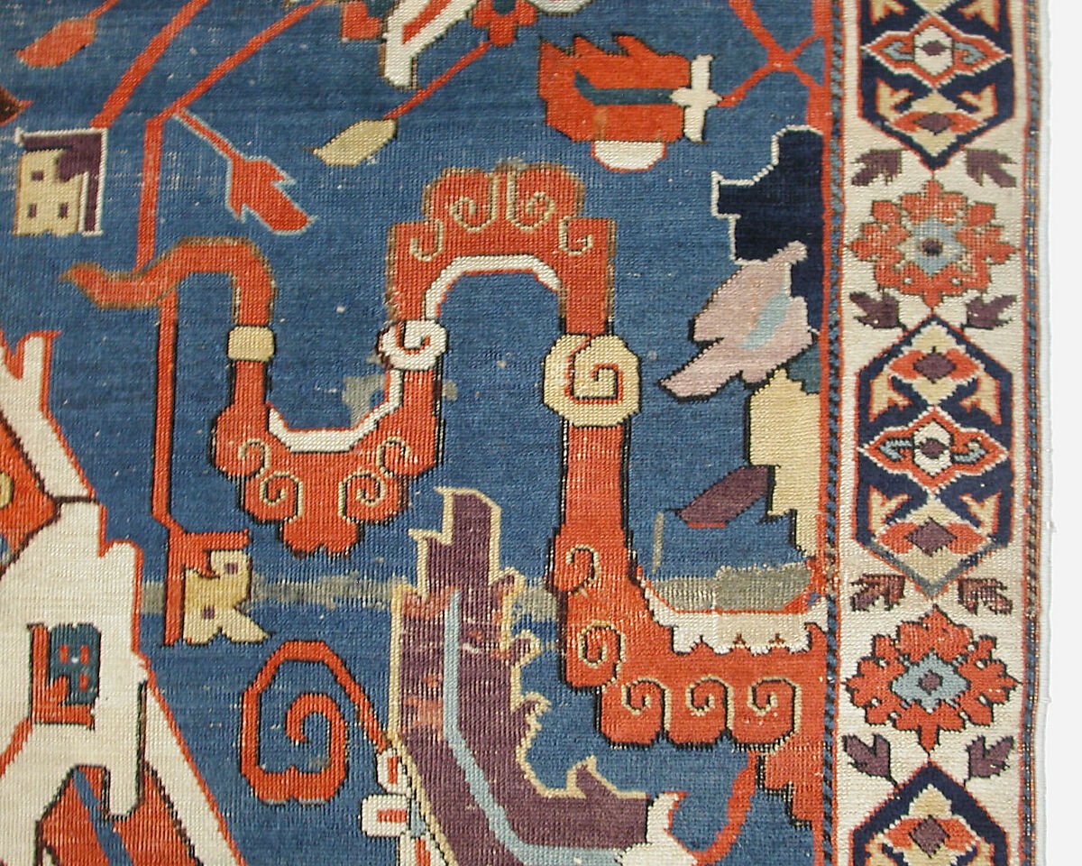 The 'Nigde' Carpet, Cotton (warp and weft), wool (pile); symmetrically knotted pile