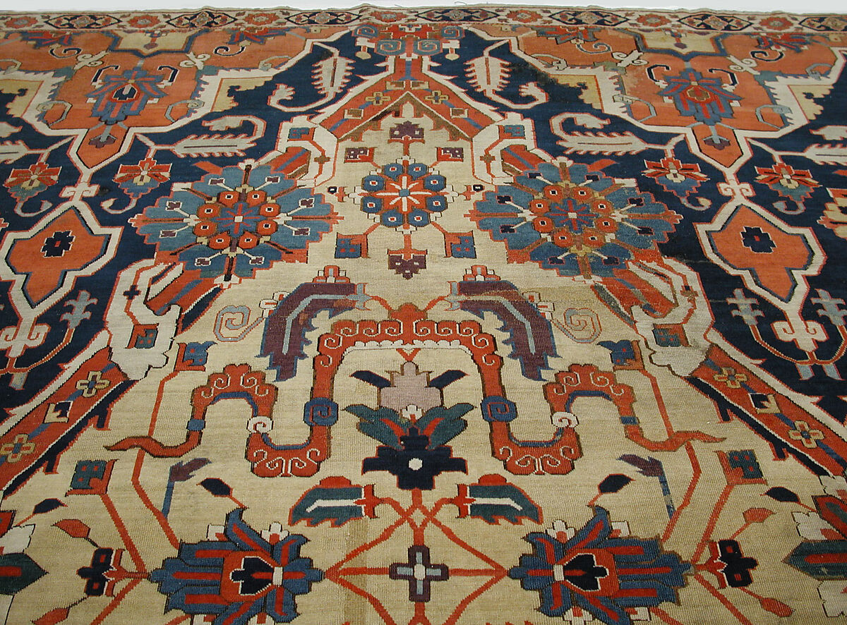 The 'Nigde' Carpet, Cotton (warp and weft), wool (pile); symmetrically knotted pile