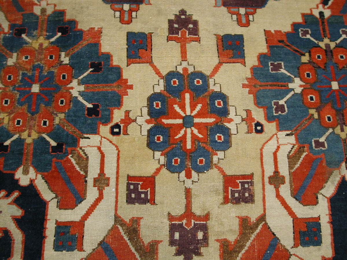 The 'Nigde' Carpet, Cotton (warp and weft), wool (pile); symmetrically knotted pile