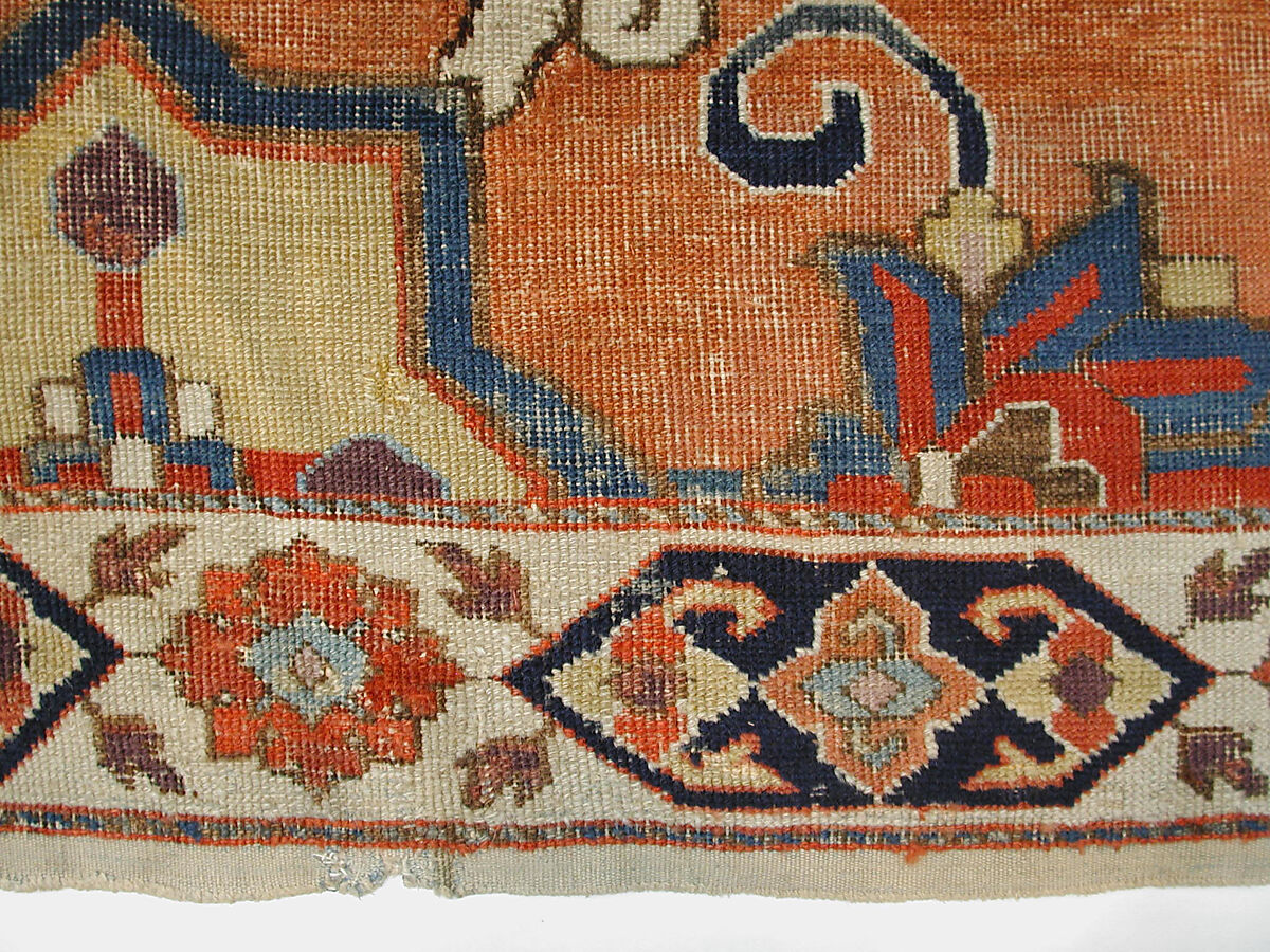 The 'Nigde' Carpet, Cotton (warp and weft), wool (pile); symmetrically knotted pile