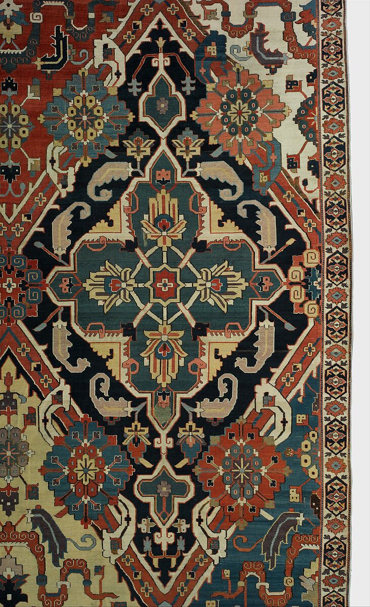 The 'Nigde' Carpet, Cotton (warp and weft), wool (pile); symmetrically knotted pile