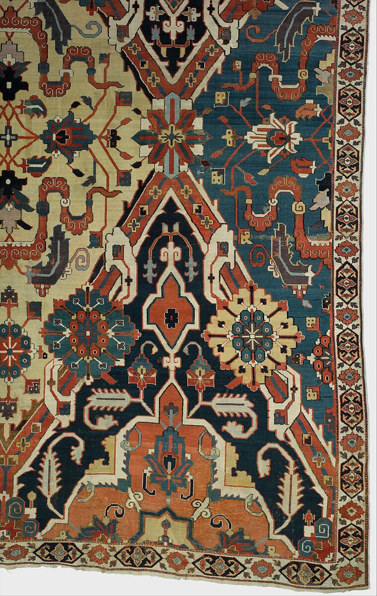 The 'Nigde' Carpet, Cotton (warp and weft), wool (pile); symmetrically knotted pile