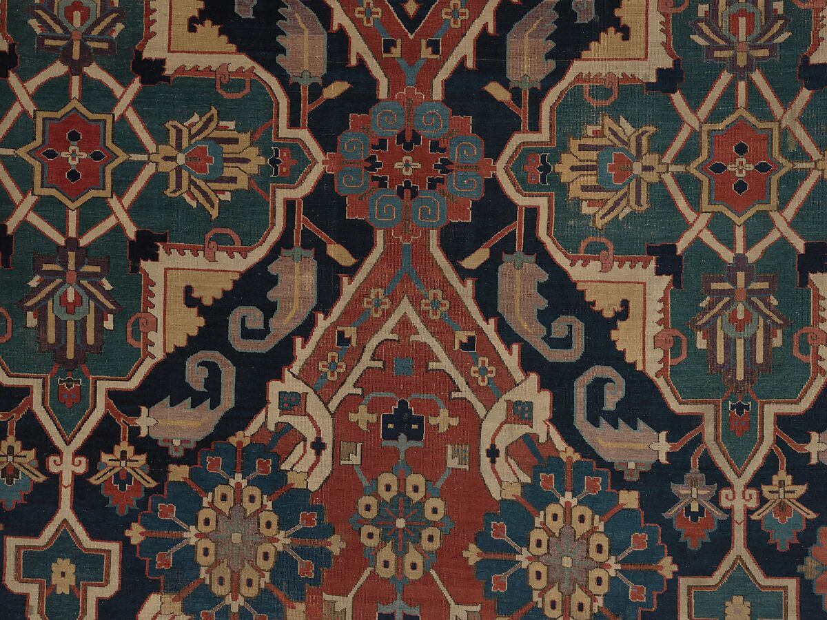 The 'Nigde' Carpet, Cotton (warp and weft), wool (pile); symmetrically knotted pile