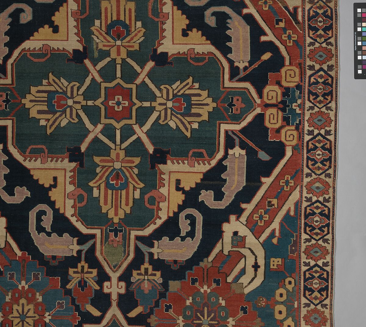 The 'Nigde' Carpet, Cotton (warp and weft), wool (pile); symmetrically knotted pile