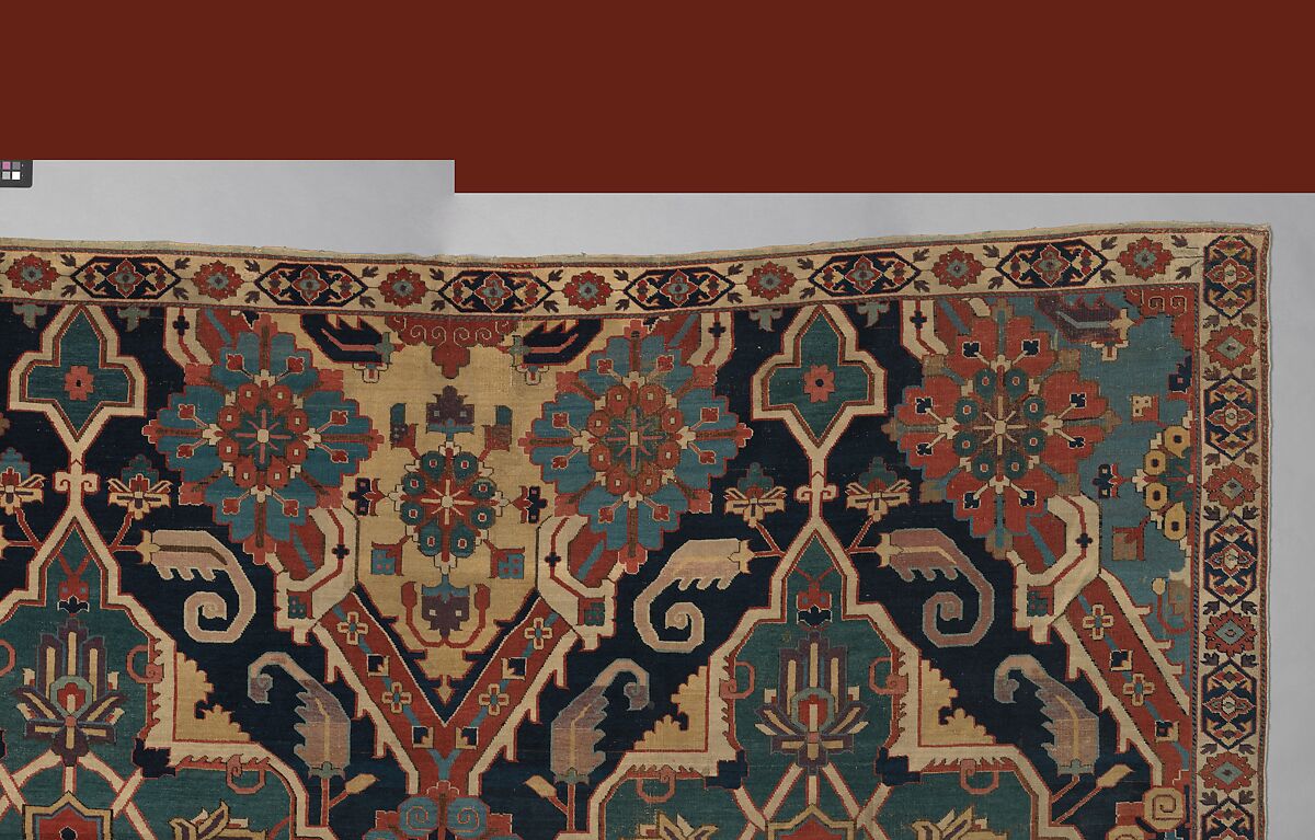 The 'Nigde' Carpet, Cotton (warp and weft), wool (pile); symmetrically knotted pile