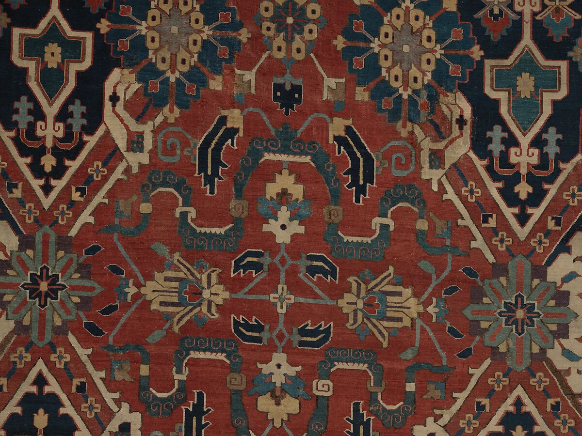 The 'Nigde' Carpet, Cotton (warp and weft), wool (pile); symmetrically knotted pile
